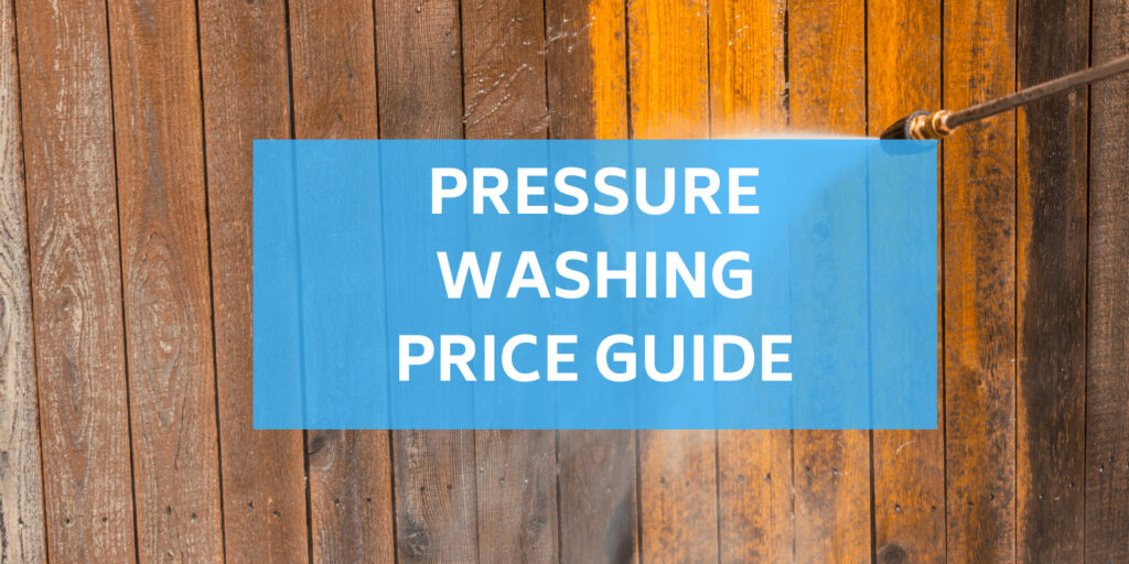 pressure washing prices