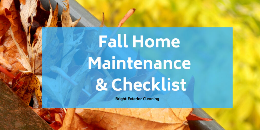 fall maintenance checklist