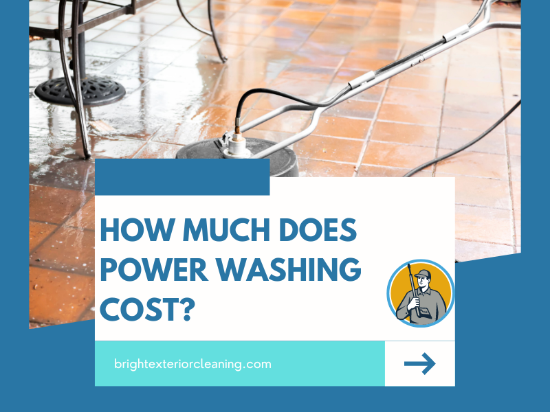 how much does power washing cost