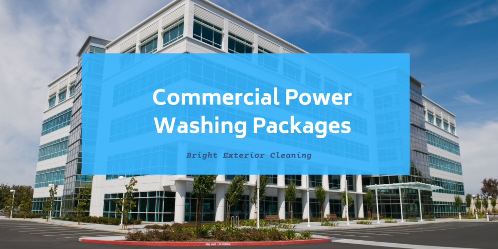 commercial power washing packages