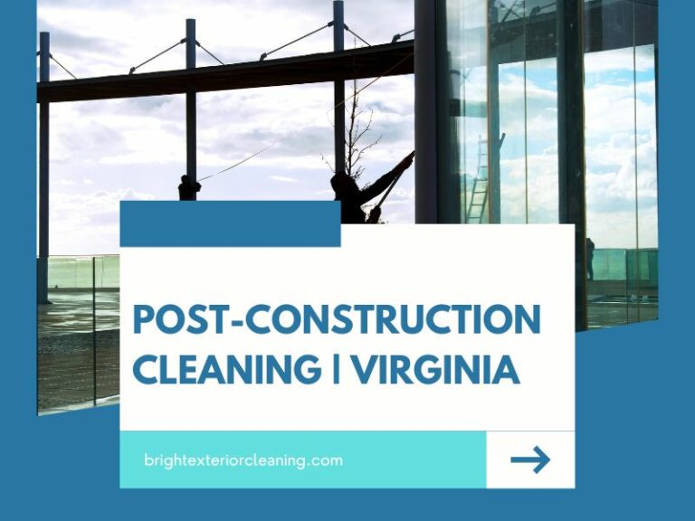 post construction cleaning va